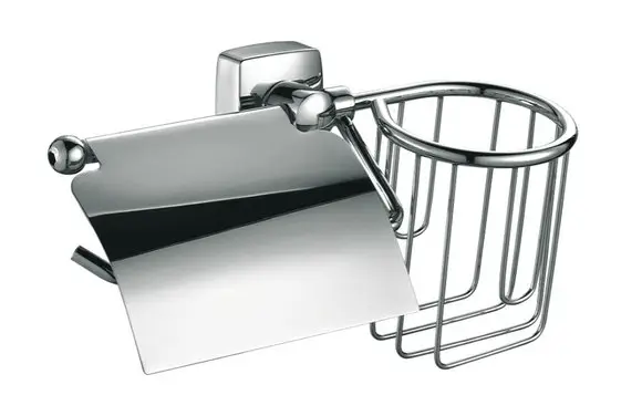 Держатель туалетной бумаги+держатель дезодоранта Fixsen Kvadro, хром (FX-61309+10)