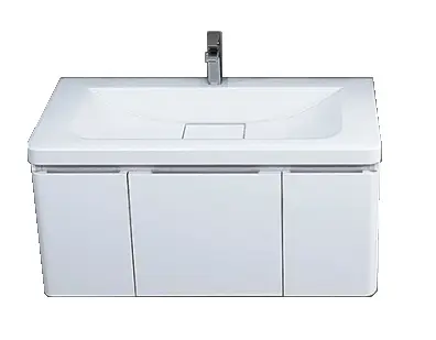 Тумба под раковину AQUATON Шерилл 85 подвесная, белая (1A208801SH010)