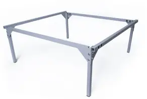 Каркасная подставка для поддонов ВИЗ Antika 800х800х150 сталь (KP-800)