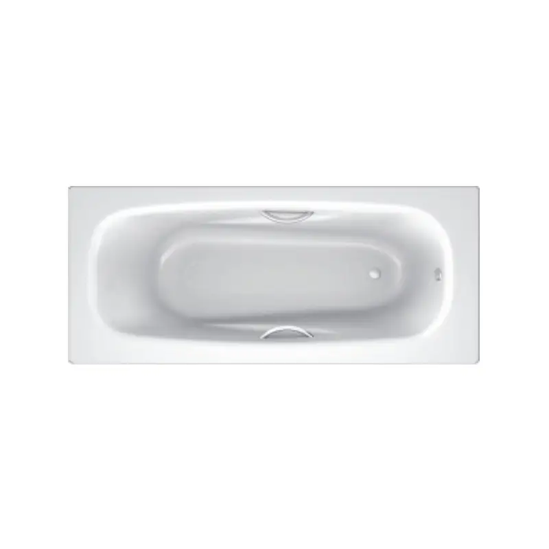 Ванна стальная BLB UNIVERSAL HG 170х70, белая, с отверстиями для ручек
