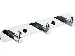 Планка Fixsen Hotel 3 крючка, хром (FX-31005-3)