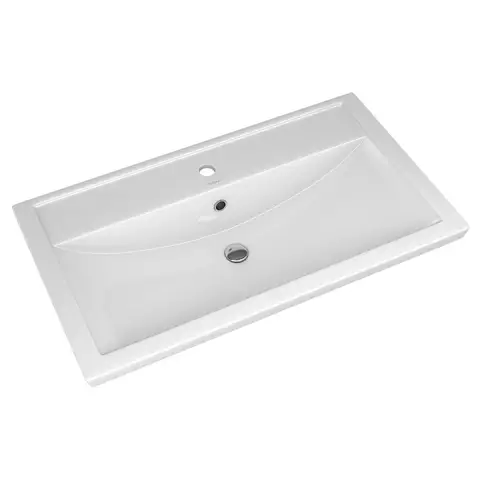 Раковина мебельная Kirovit "Фостер 800", белая (CS00094126)