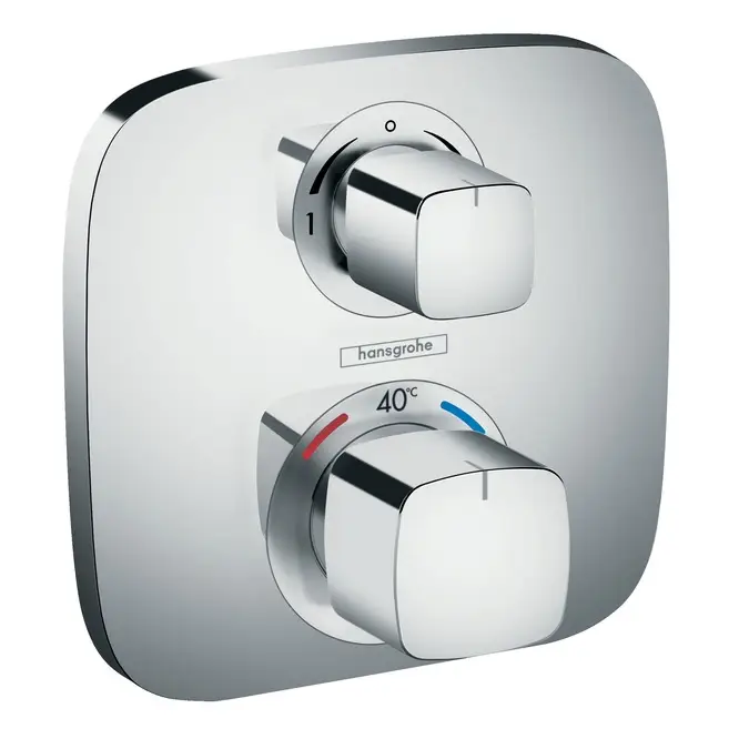 Смеситель для душа Hansgrohe Ecostat E, с термостатом, хром (15708000)