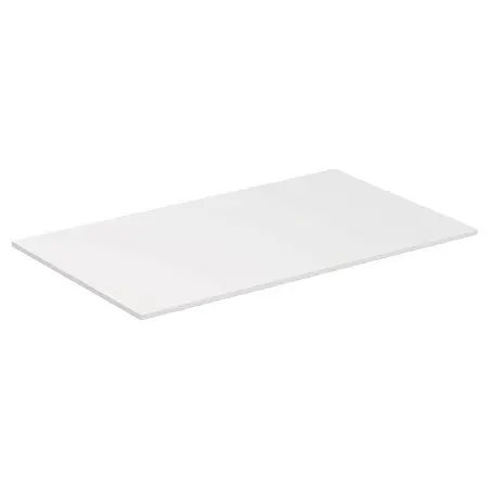 Столешница Ideal Standard Adapto 85 см без выреза, с крепежом, белый глянцевый (U8415WG)