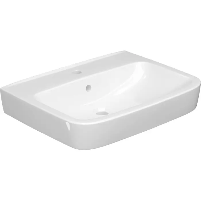 Раковина подвесная КЕРАМИН Сквэа 60 фарфор, с креплением, белый (CS00087939)