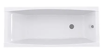 Ванна акриловая Santek САНТОРИНИ прямоугольная 160х70 белая