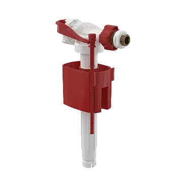 A160P-3/8" Впускной механизм с боковой подводкой и металлической резьбой для пластиковых бачков