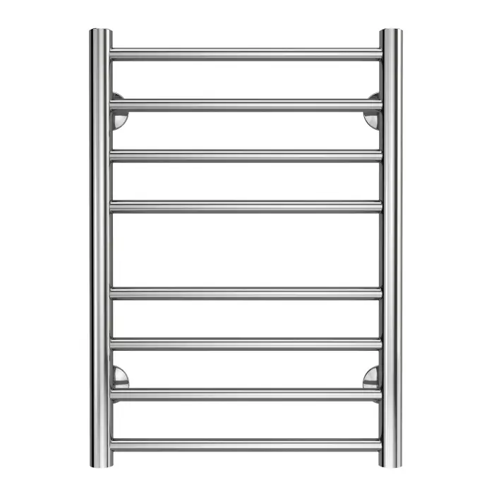 Полотенцесушитель водяной AZARIO PARMA 400/600 8 секций, нижнее/диагональное подключение, 1/2", хром (AZ10146S)