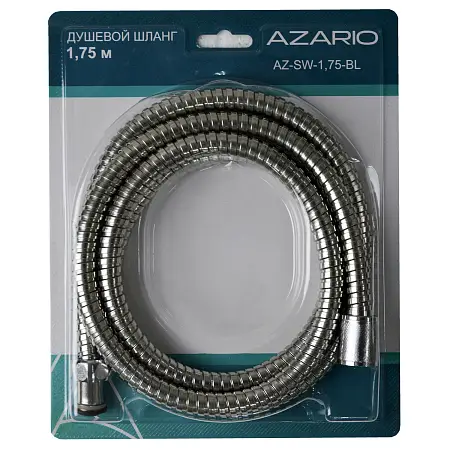шланг Azario металл 175 блистер