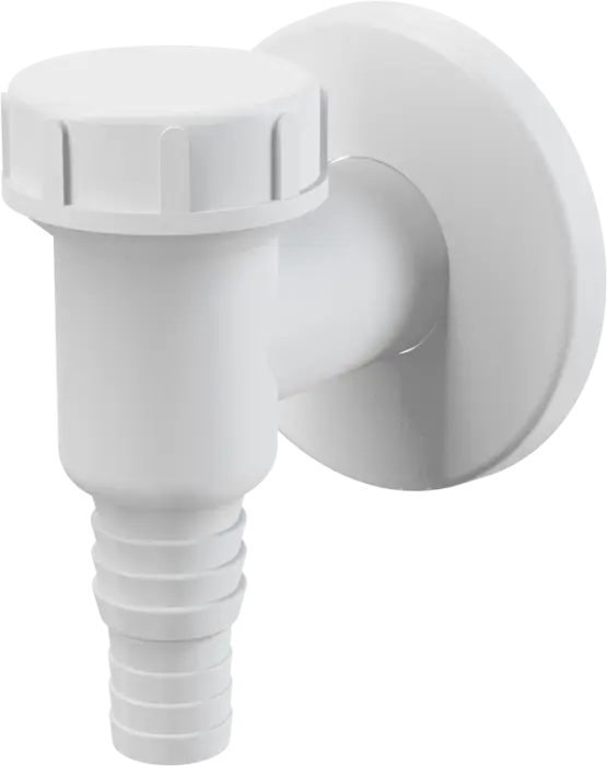 Сифон для стиральной машины Alcadrain наружный, белый (AG210311200)