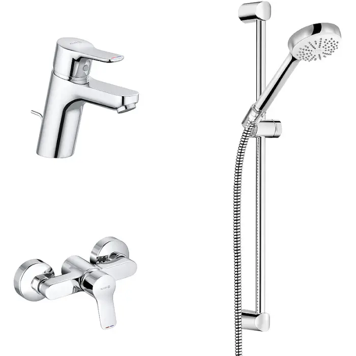 Комплект для душа KLUDI PURE&EASY  3in1, хром (378450565)