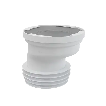 Патрубок для унитаза Alcadrain эксцентрический 20 мм (A991-20)