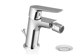 Смеситель для биде Ravak CL 055.00 с донным клапаном, керамический картридж, хром (X070082)