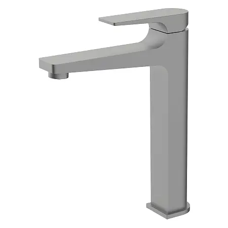 Смеситель для раковины-чаши Azario Arida высокий, керамический картридж, графит (AZ-K9054GR)