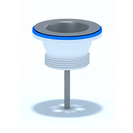 Выпуск Ани Пласт 1 1/4" с нержавеющей решеткой (M200)