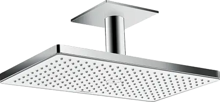 Верхний душ Hansgrohe Rainmarket Select 460 1jet, прямоугольный, белый/хром (24002400)