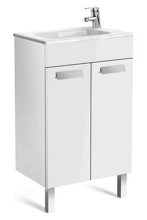 Тумба под раковину Roca Debba 50, напольная, с доводчиками, белый (Z.RU93.0.271.0)