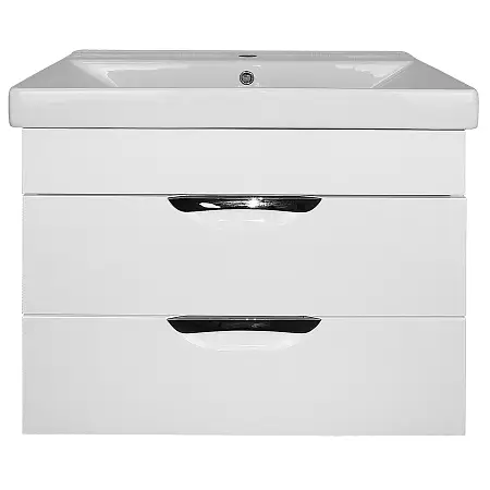 Комплект Тумба Стиль- 70/2 "Соло" 700х580х480 подвесная, с раковиной Tempo 70, с доводчиками (CS00092804)