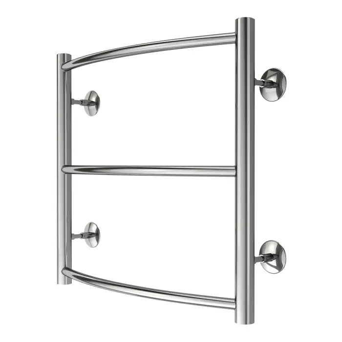 Полотенцесушитель водяной AZARIO Верона 500/500 3 секции, нижнее/диагональное подключение, 1/2", хром (AZ04155)