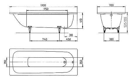 Kaldewei_Saniform_Plus_170-70