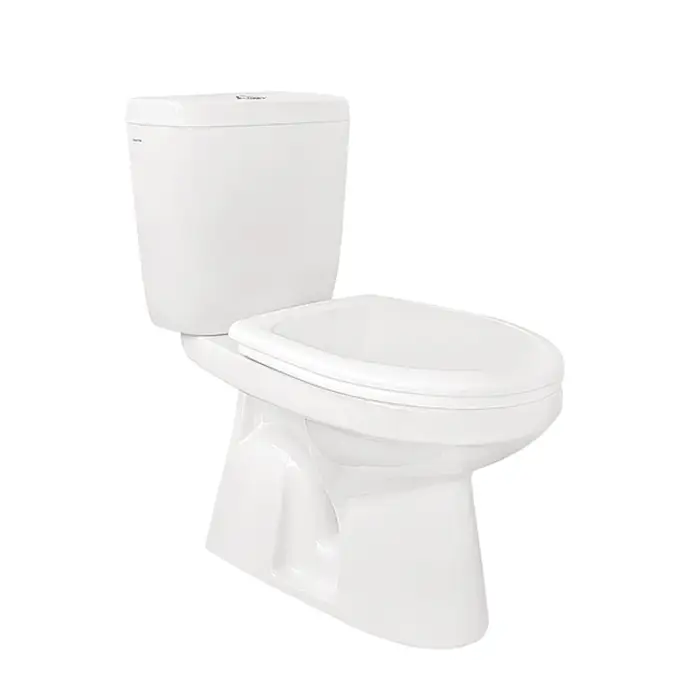 Унитаз-компакт Santek Анимо с вертикальным выпуском и сидением микролифт (1.WH30.2.136)