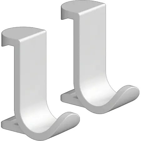 Крючок Hansgrohe WallStoris белый матовый 2 шт. (27914700)