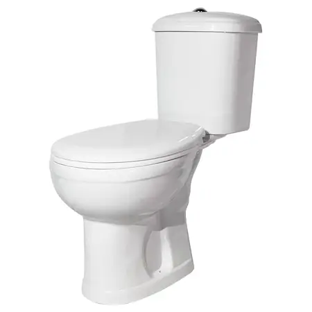 Унитаз-компакт Дора Стандарт,  горизонтальный выпуск, с сиденьем, белый (47301130402)