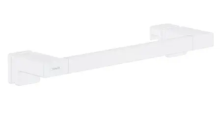 Ручка для двери в душевую Hansgrohe AddStoris 398 мм, матовый белый (41759700)