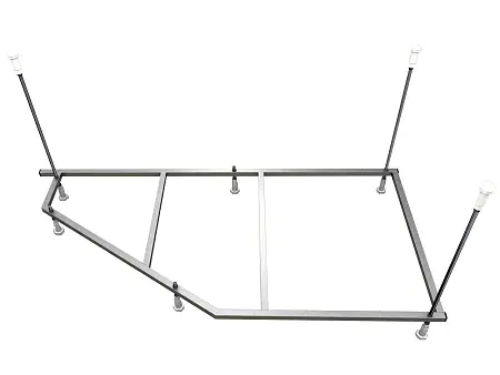 Сборный каркас к ванне AZARIO KAPRIS 150 см универсальный, шпильки (AV0001150K)