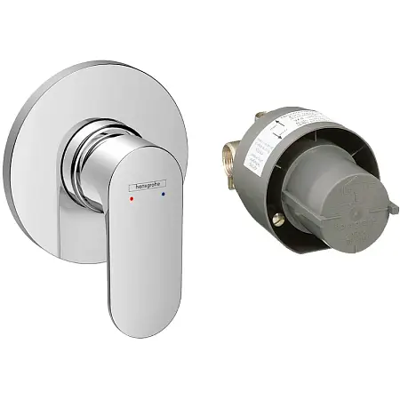 Смеситель для душа Hansgrohe Rebris S набор, хром (72648000)