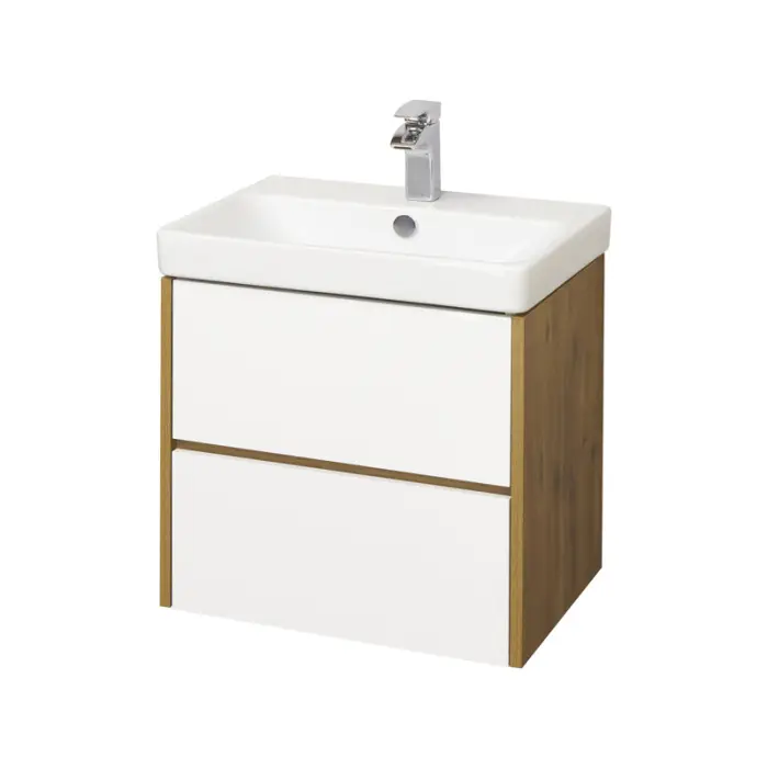 Тумба под раковину AQUATON Сканди 70 подвесная, дуб рустикальный (1A251801SDZ90)